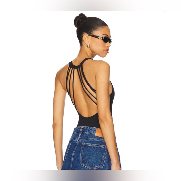 Sydney Halter Bodysuit NWOT black - Picture 1 of 3